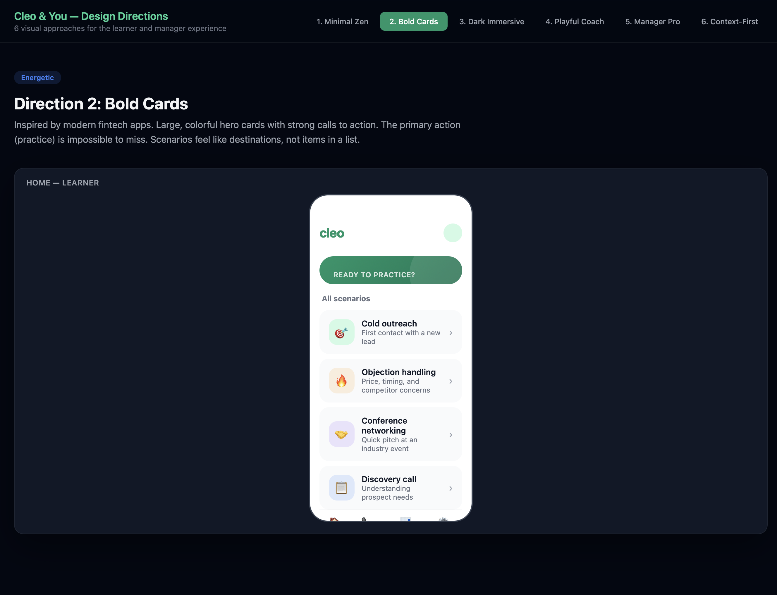 Week 2: Designing the Experience